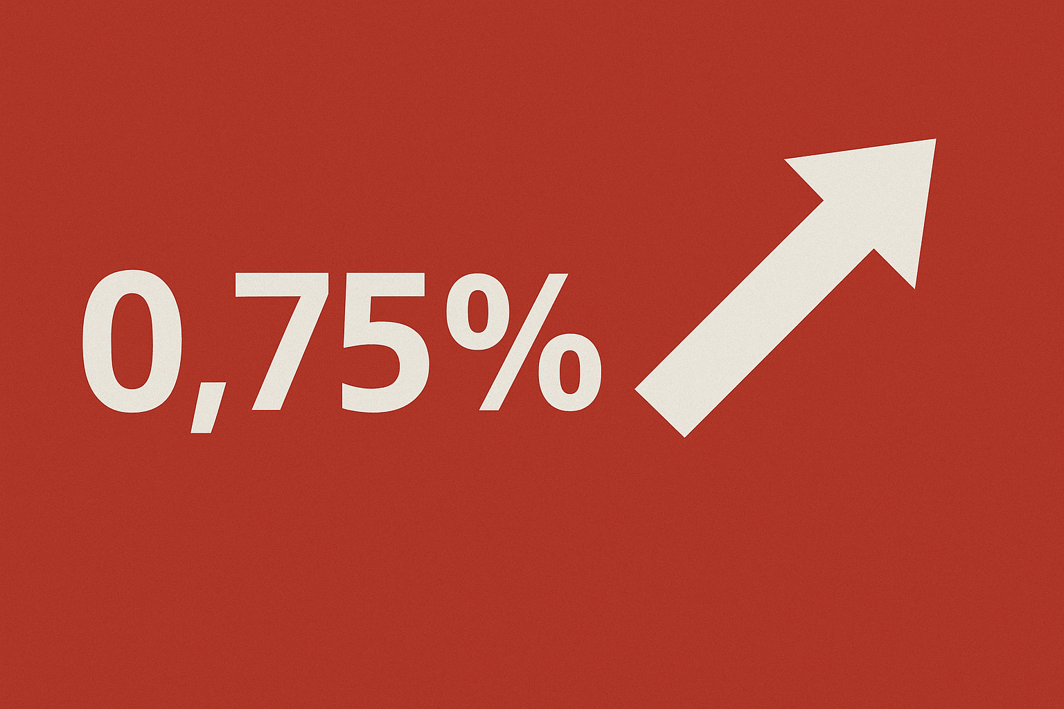 La FED sube los tipos de interés 0,75%