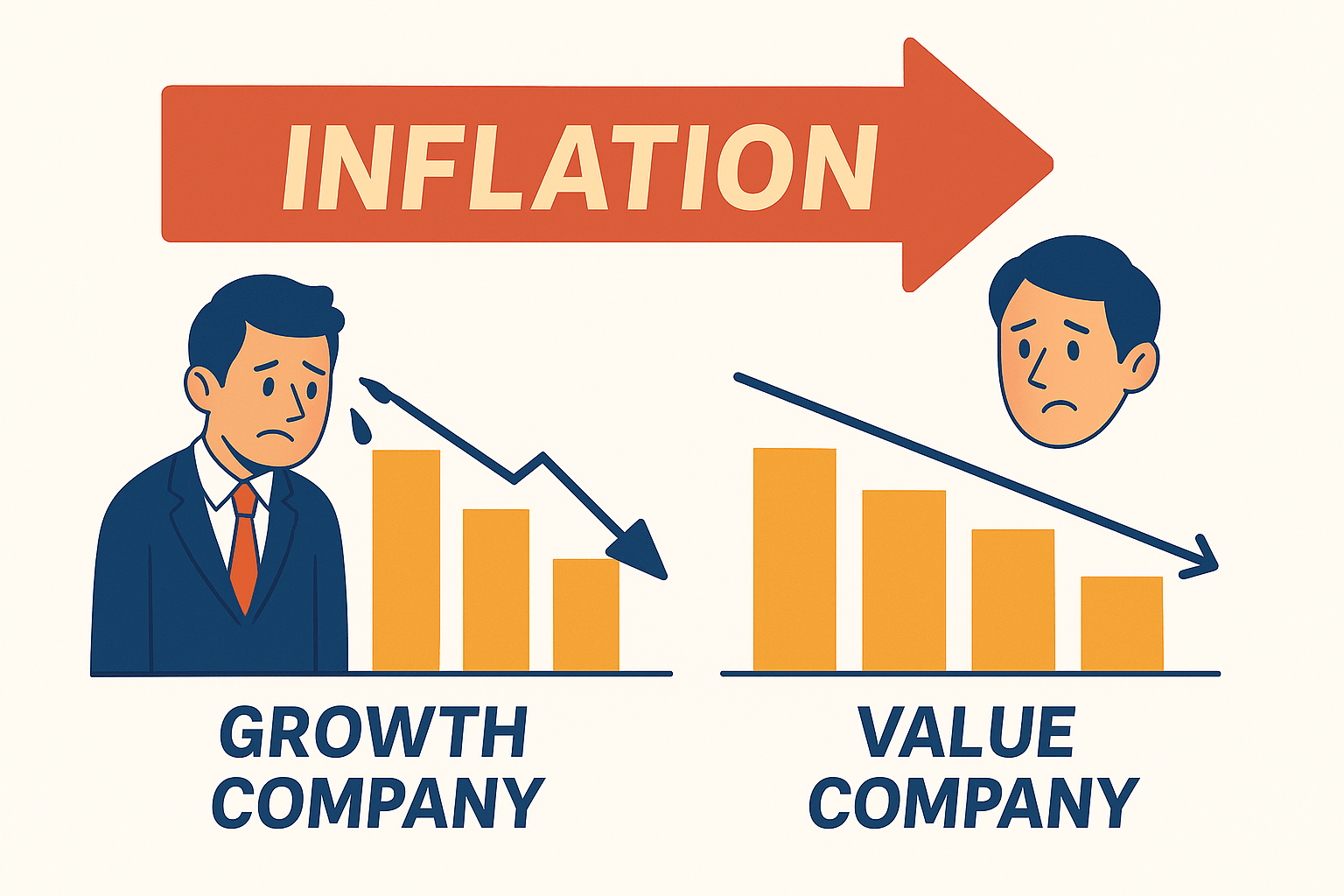 ¿Por que la inflación castiga mas a las empresas de crecimiento?